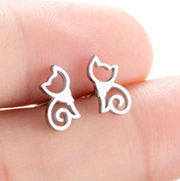 Thumbnail for So Kawaii! Dainty Cat Earrings For Women - KittyNook Cat Company