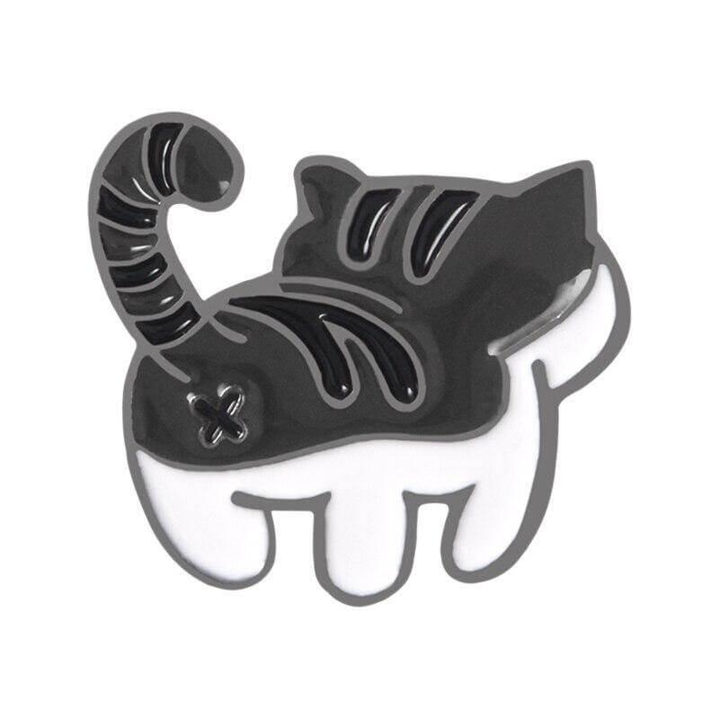 So Kawaii! Shake Your Behind Cat Pins Apparel & Accessories KittyNook Black Cat  