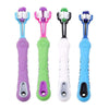 Load image into Gallery viewer, Squeaky-Clean Three Sided Pet Toothbrush - KittyNook