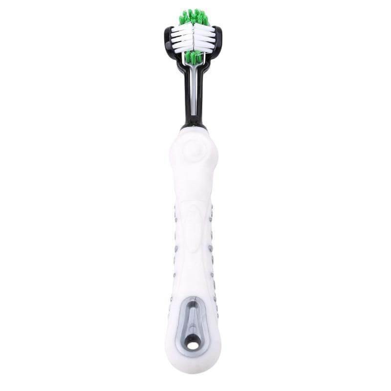 Squeaky-Clean Three Sided Pet Toothbrush - KittyNook