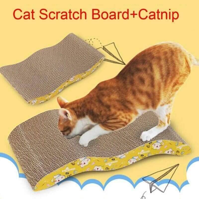 Squiggly Cat Scratchboard Pet Supplies KittyNook   