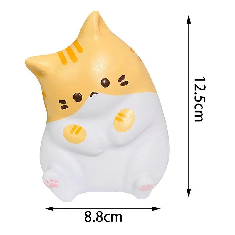 Squishy Cat Stress Toy Toys KittyNook Cat Company   