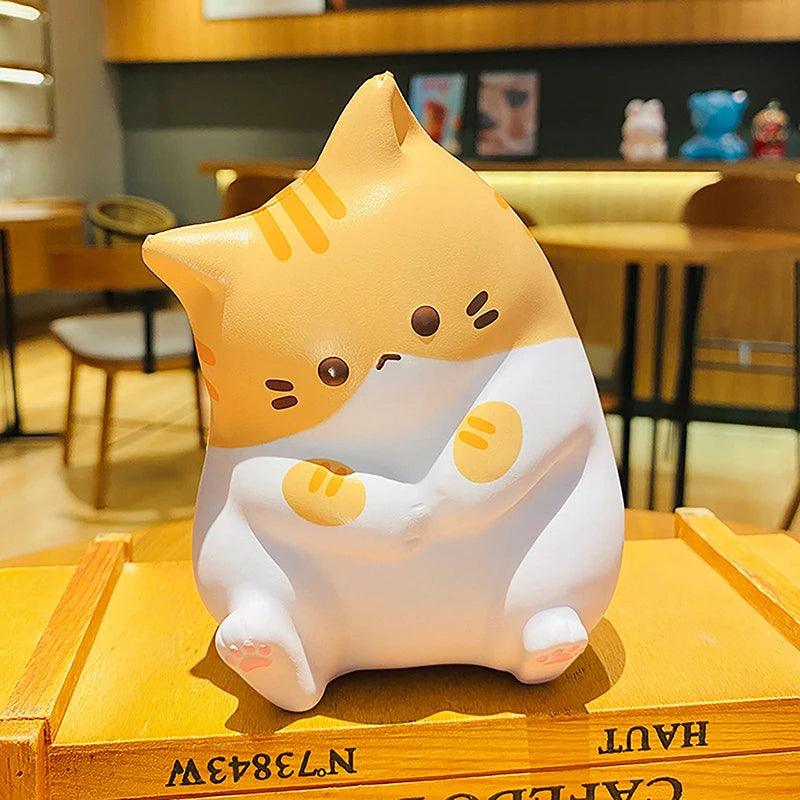 Squishy Cat Stress Toy Toys KittyNook Cat Company Ginger Cat  