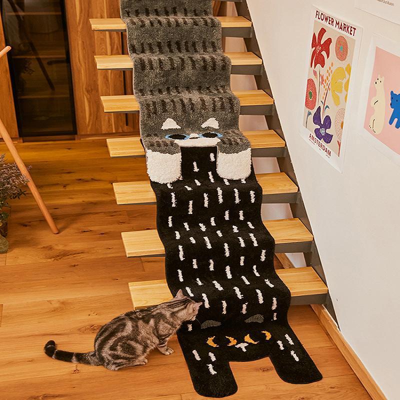 Stretchy Cat Shag Rug - KittyNook Cat Company