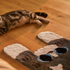 Stretchy Cat Shag Rug - KittyNook Cat Company