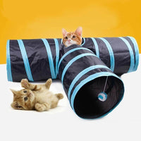 Thumbnail for Subway Fun Foldable Cat Tunnel Toy - KittyNook