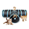 Subway Fun Foldable Cat Tunnel Toy - KittyNook