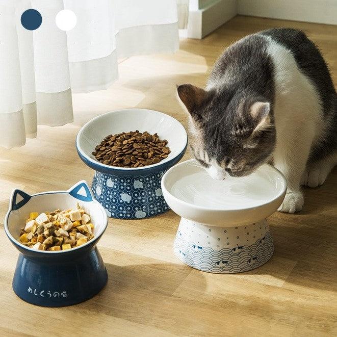 The Meow Ceramic Cat Bowl - KittyNook Cat Company
