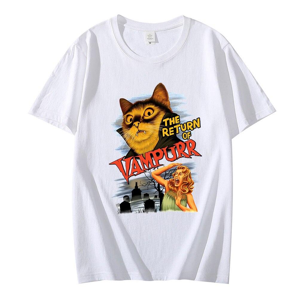 The Return of Vampurr Cat T-Shirt - KittyNook Cat Company