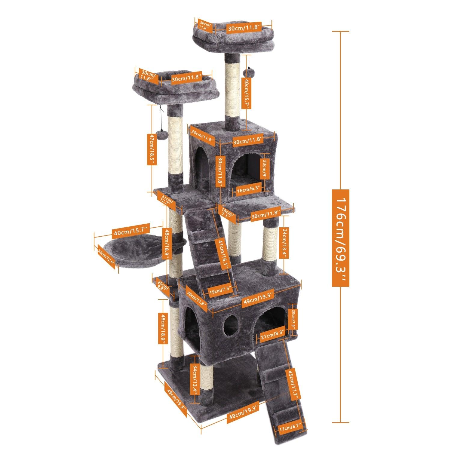 Treezilla Extra Large Cat Tree - KittyNook Cat Company