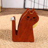 Load image into Gallery viewer, Vintage Cat Wooden Tape Dispenser - KittyNook Cat Company