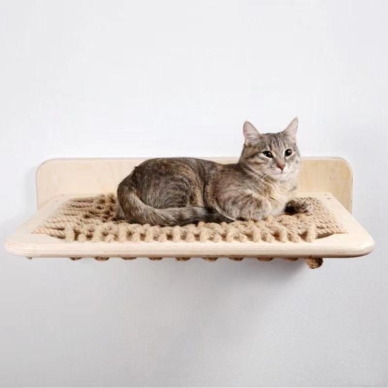 Wall Mounted Cat Hammock Cat Furniture KittyNook Cat Company   