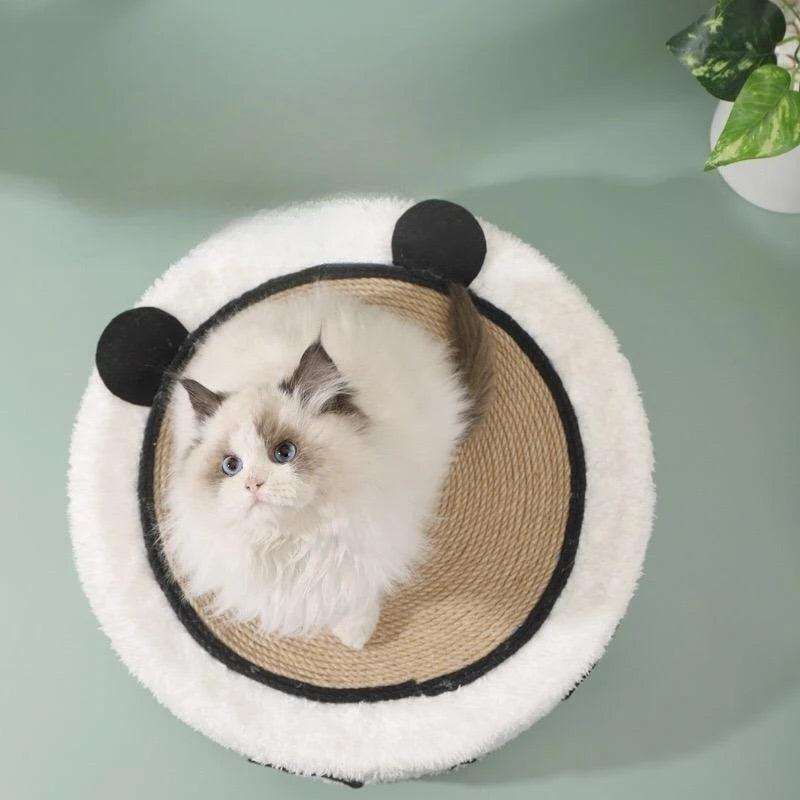 Whisker Whirl Cat Bed Scratcher  KittyNook Cat Company   