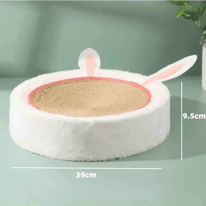 Whisker Whirl Cat Bed Scratcher  KittyNook Cat Company Rabbit  