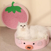 Thumbnail for Whisker Whirl Cat Bed Scratcher  KittyNook Cat Company   