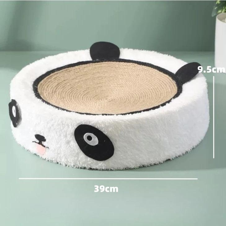 Whisker Whirl Cat Bed Scratcher  KittyNook Cat Company Panda  