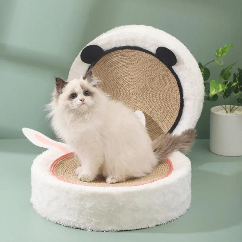 Whisker Whirl Cat Bed Scratcher  KittyNook Cat Company   